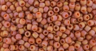 10 g TOHO Seed Beads 11/0 TR-11-2641 F - Semi Glazed Rainbow - Orange (C)