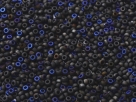 10 Gramm Miyuki Seed Beads 8-55042 black azuro matted