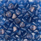 #13 - 25 Stck. Pinch-Bead 7x5mm - Crystal GT Cerulean Blue