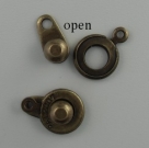 Druckverschluss - 8 mm antique brass