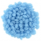 #07.00 - 10g MiniDuo-Beads  Opaque Blue Turquoise