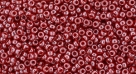 5g TOHO SeedBeads 15/0 TR-15-0125 - Opaque-Lustered Cherry