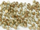 #50.08 50 Stck. Button Beads 4mm Crystal GT Champagne