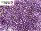 #16 5g Super8-Beads Crystal GT Magenta
