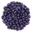 #13.00 - 10g MiniDuo-Beads  Metallic Suede - Purple