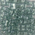 #01.00 25 Stck. 6x8 mm CoCo Bead vertical - Crystal Seafoam Lust