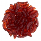 #25.00 5g Crescent-Beads 10x3 mm - Siam Ruby