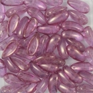 #01.03 - 25 Stck. Chilli-Beads 4x11mm - crystal pink luster