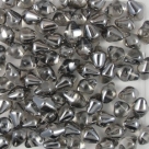 #01.03 50 Stck. Spiky Button Beads - Crystal Chrome