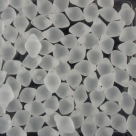 #01.06 50 Stck. Spiky Button Beads - Crystal Matted