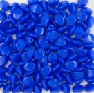 #14b - 50 Stck. Pinch-Bead 5x3mm - opak blau