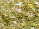 #33b 50 Stck. Rose Petals 8*7mm -  lt peridot clarit