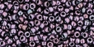 10 g TOHO Seed Beads 11/0 TR-11-0090 - Metallic  Amethyst Gun Metal (C)