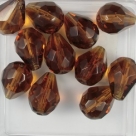 #02.00 - 5 Pears 13*10mm dark topaz