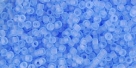 5g TOHO SeedBeads 15/0 TR-15-0013 F - Tr. Frosted Lt Sapphire