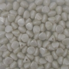 #01.00- 50 Stck. Pinch-Bead 4x3mm - alabaster white lustered