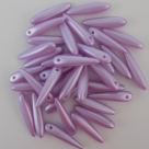 #10.02 - 20 Stck. Thorn Beads 5x16mm Pastel Lt Rose