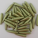 #10.04 - 20 Stck. Thorn Beads 5x16mm Pastel Lime