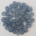 #01.22 50 Stück Blüten 5 mm - crystal montana lustered