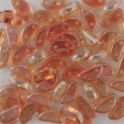 #01.10 - 25 Stück Halfmoon 8*4 mm - Crystal Apricot