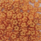 #01.30 50 Stück Blüten 5 mm - crystal GoldShine - Orange