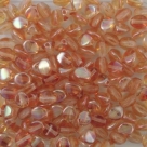 #00.09 - 50 Stck. Pinch-Bead 4x3mm - crystal apricot