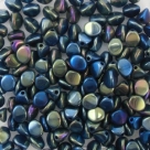 #04.06 - 50 Stck. Pinch-Bead 4x3mm - Jet Blue Star Full