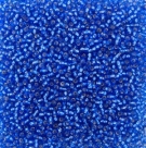 #15-30 10 g Rocailles 15/0 1,5 mm - blau silver lined