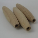 5 Stück Holzolive ca. 68,5 x 13,5 mm