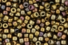 #19 - 10g MATUBO Seed Beads 6/o Crystal - Bronze Rainbow