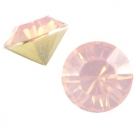 #29.01 - 2 Stück Chaton 6,5 mm (SS29) - lt peach opal