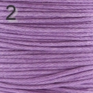1 Meter Wachskordel Ø 0,55 mm - violett
