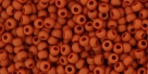 10 g TOHO Seed Beads 11/0 TR-11-0046 LF - Opaque-Frosted Terra Cotta
