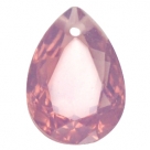 1 Tropfen facetiert 25x18x11mm (LxBxH) - opal cyclamen rosé