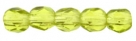 #19.04 50 Stück - 2,0 mm Glasschliffperlen - olivine