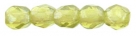 #19.05 50 Stück - 2,0 mm Glasschliffperlen - olivine luster
