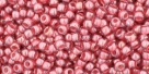 10 g TOHO Seed Beads 11/0 TR-11-0291 - Inside-Color Lustered Rose/Mauve Lined (E)