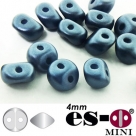 50 Stück - Es-O Mini  4mm - alabaster pastel montana