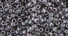 10 g TOHO Takumi Large Hole Seed Bead TTR-11-1064 - Inside Color Crystal/Concord Grape Lined