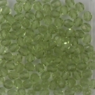 #07.1 50 Stück - 4,0 mm Glasschliffperlen - tr. lt olivine