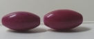 #24 - 4 Stück Perlen Ø 16*8 mm - alabaster fuchsia - paint coating