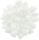 #02.00 - 25 Stck. NIB-BIT-Beads 6x5mm - White