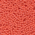 #10.01 - 10 g PRECIOSA Solgel Rocailles 08/0 3,0 mm - Opaque Coral