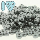 #31 5g TRINITY BeadS  3x6X6 mm - Alabaster Pastel Lt Grey/Silver