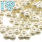 #27 5g TRINITY BeadS  3x6X6 mm - Alabaster Pastel Lt Cream/Off White