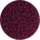 10 Gramm Miyuki Seed Beads 11-1465 L - Dyed Fuchsia Opaque Lustered