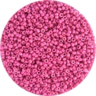 10 Gramm Miyuki Seed Beads 11-1465 L - Dyed Fuchsia Opaque Lustered