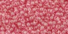10 g TOHO Seed Beads 11/0 TR-11-0621 - Tr. Lt. French Rose (C)