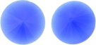 1 Glas-Rivoli Ø 12 mm - Capri Blue