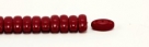 #14.00 - 25 Stück CALI Beads 3x8 mm - Opaque Ruby